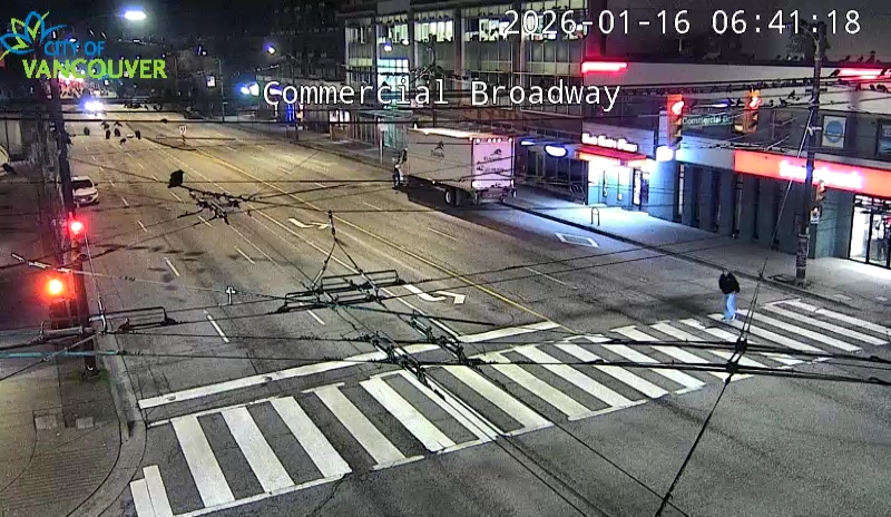 Commercial Dr & E Broadway - West