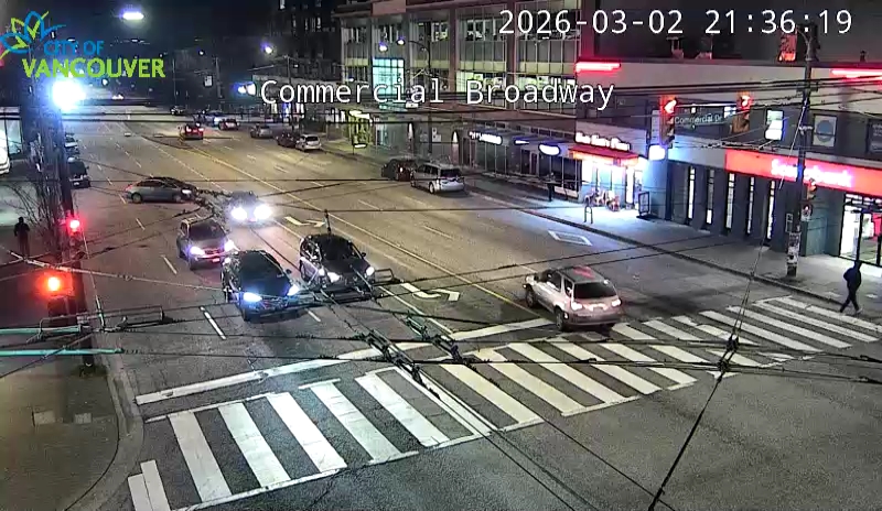 Commercial Dr & E Broadway - West