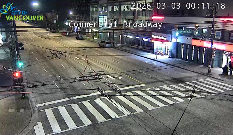 Commercial Dr & E Broadway - West