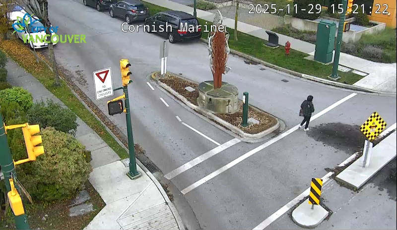 Cornish St & SW Marine Dr - N