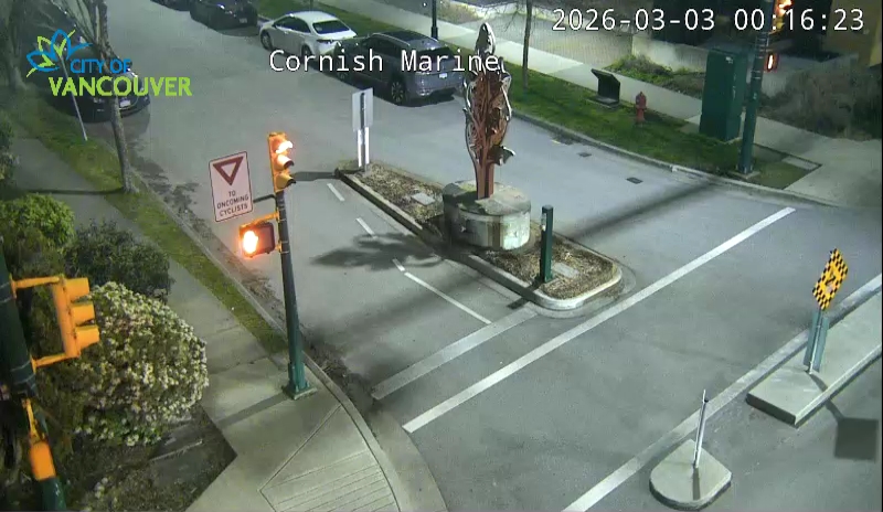 Cornish St & SW Marine Dr - N