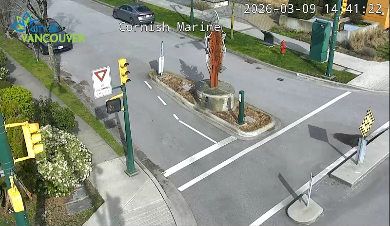 Cornish St & SW Marine Dr - N