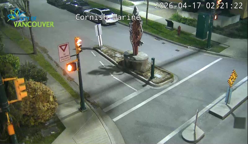 Cornish St & SW Marine Dr - N