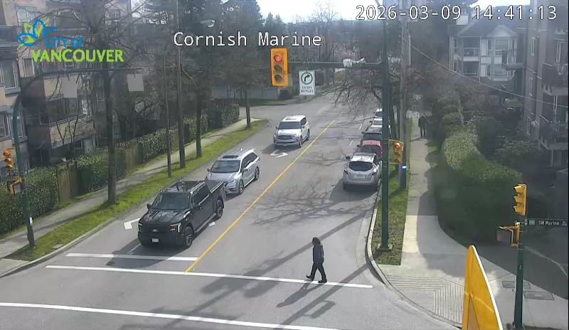 Cornish St & SW Marine Dr - S