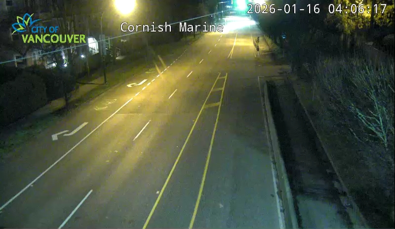 Cornish St & SW Marine Dr - W