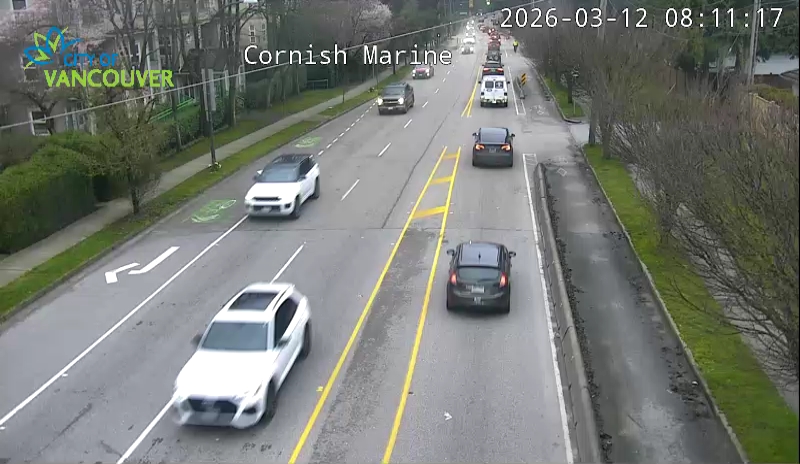 Cornish St & SW Marine Dr - W