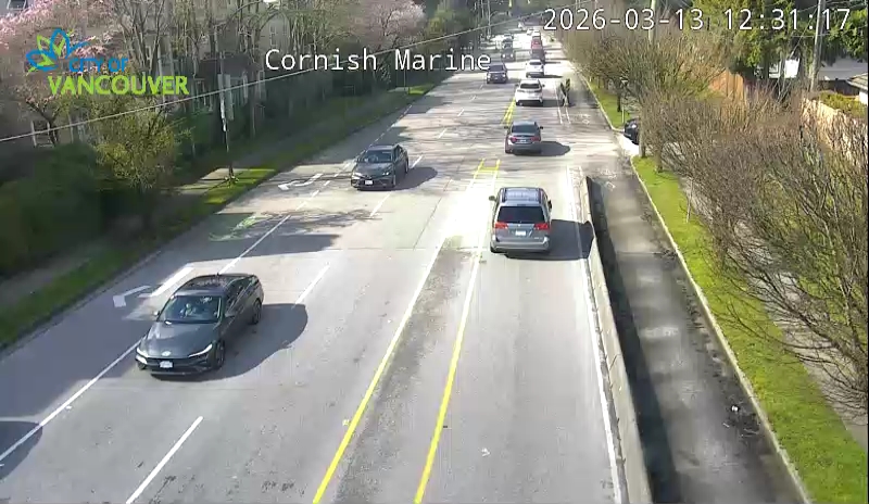 Cornish St & SW Marine Dr - W