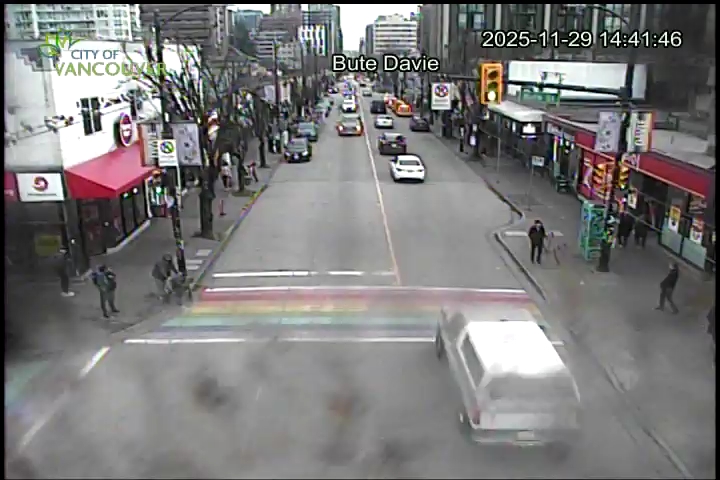 Bute St & Davie St - E