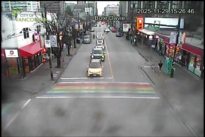 Bute St & Davie St - E