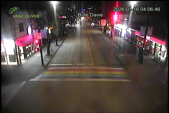 Bute St & Davie St - E