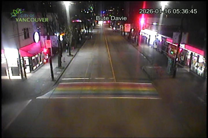 Bute St & Davie St - E