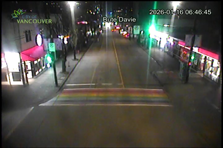 Bute St & Davie St - E