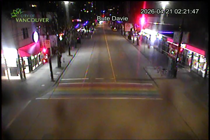 Bute St & Davie St - E