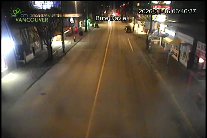 Bute St and Davie St - W