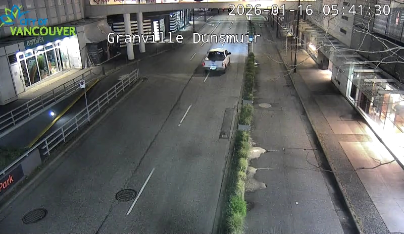 Granville St & Dunsmuir St - West
