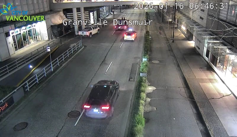 Granville St & Dunsmuir St - West