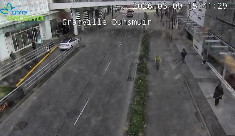 Granville St & Dunsmuir St - West