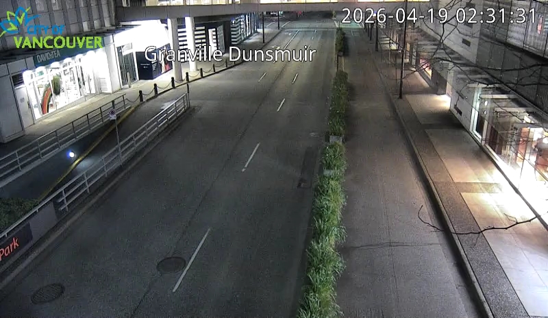 Granville St & Dunsmuir St - West