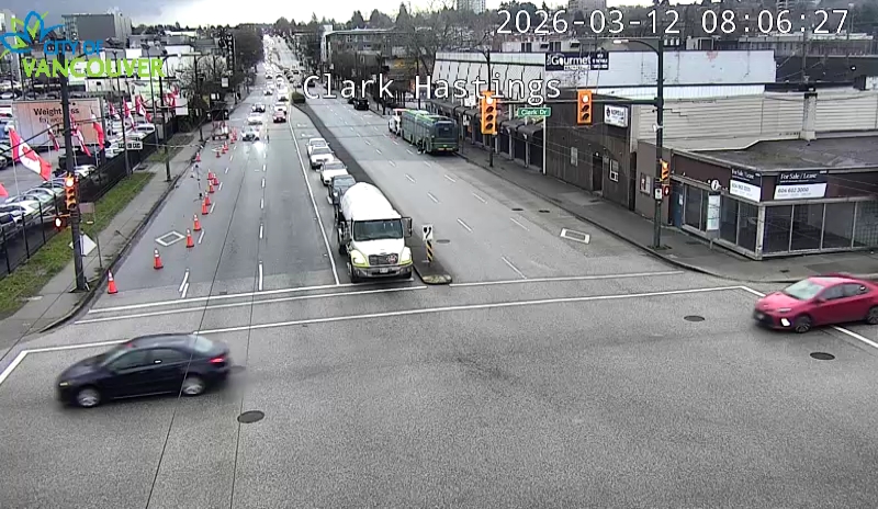 Clark Dr & E Hastings St - East