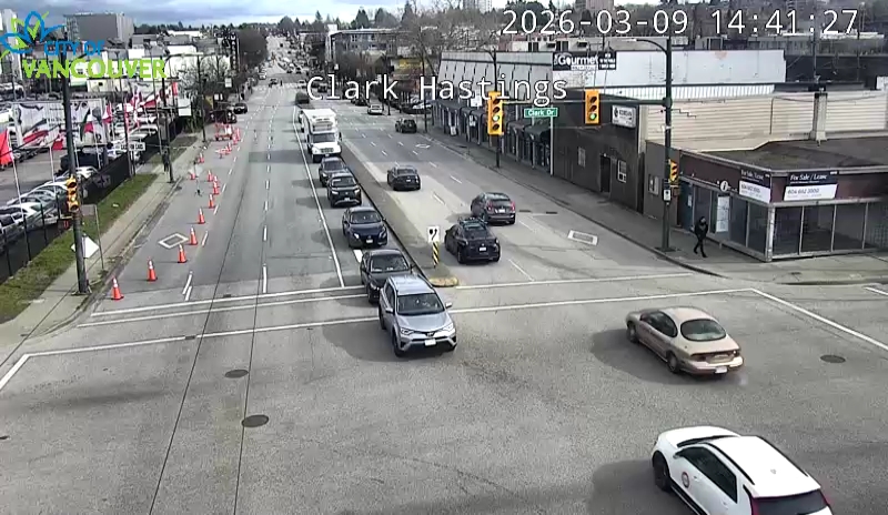 Clark Dr & E Hastings St - East