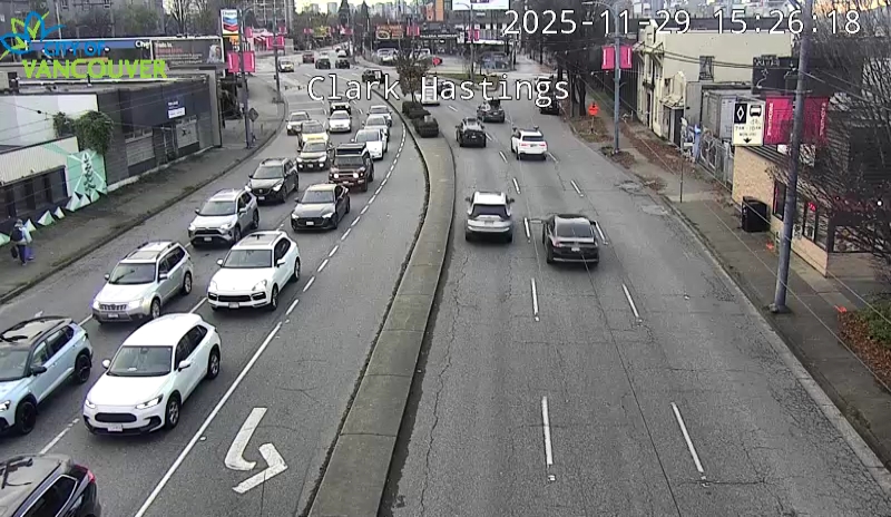 Clark Dr & E Hastings St - West