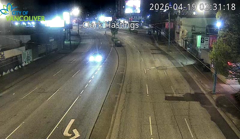 Clark Dr & E Hastings St - West