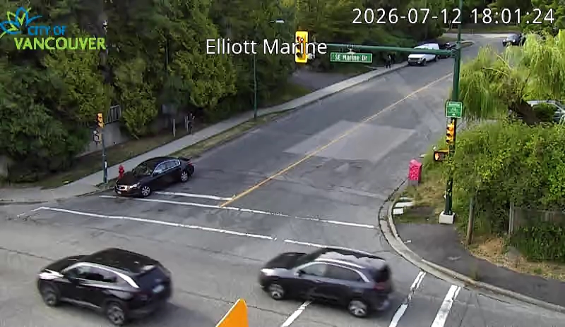 Elliott St and SE Marine Dr - North