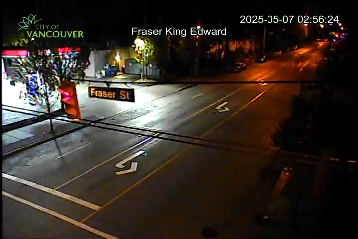 Fraser St and E King Edward Ave - East