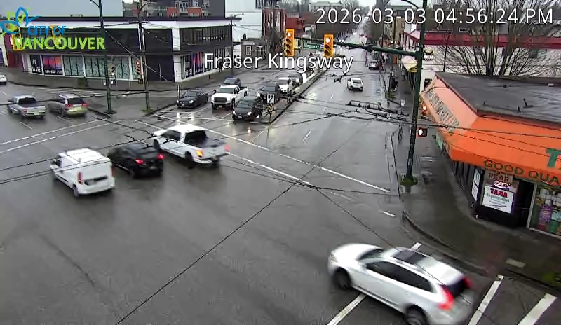 Fraser St and Kingsway - South