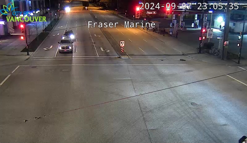 Fraser St and Marine Dr - East