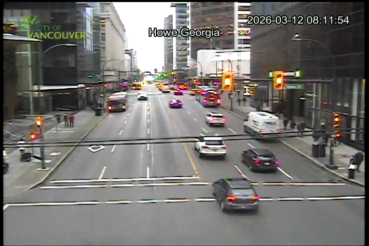 Howe St & E Georgia St - East