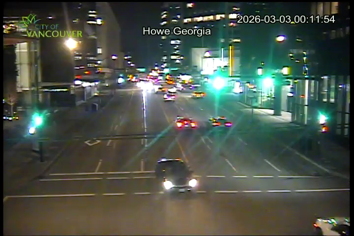 Howe St & E Georgia St - East