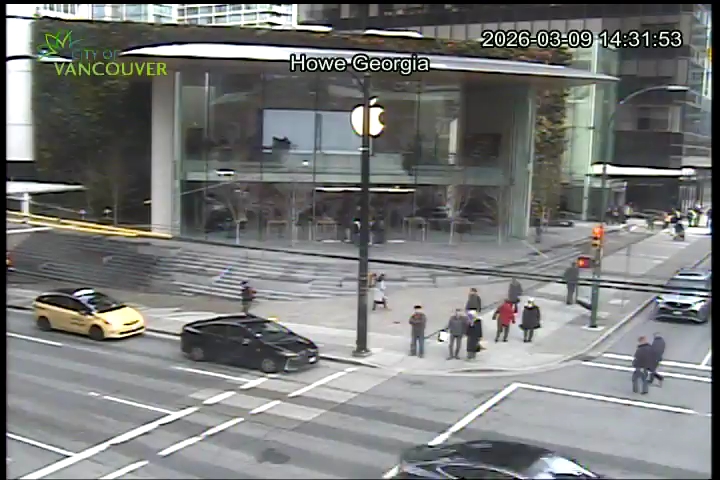 Howe St & E Georgia St - East