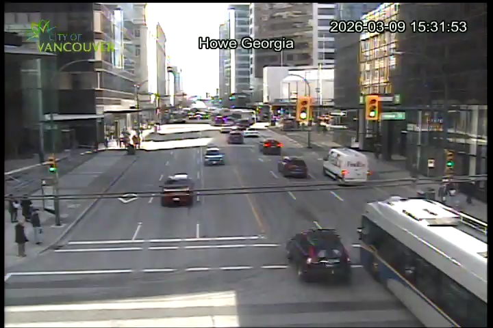 Howe St & E Georgia St - East