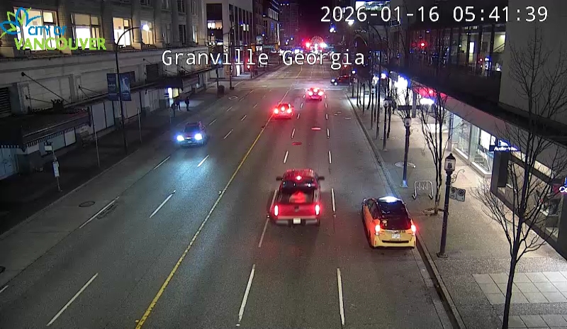 Granville St & E Georgia St - East