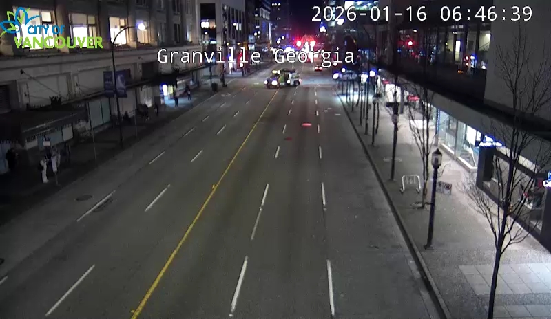 Granville St & E Georgia St - East