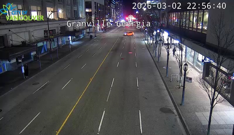 Granville St & E Georgia St - East