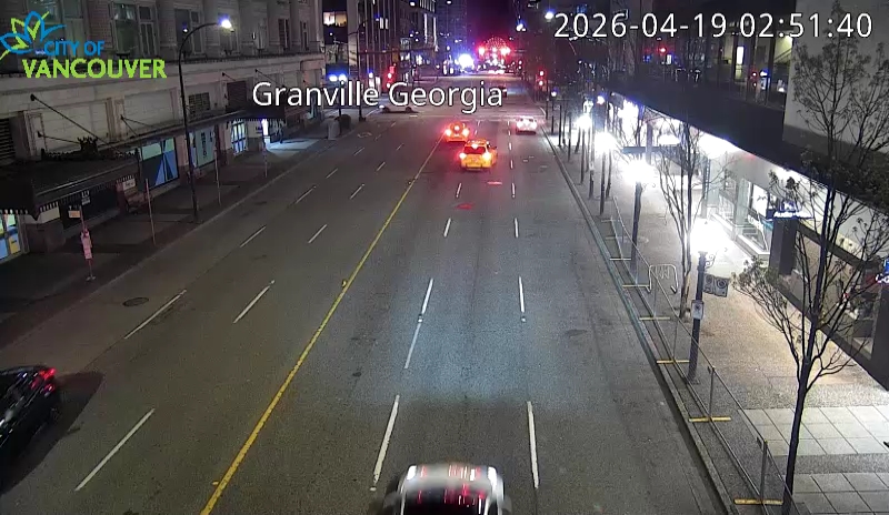 Granville St & E Georgia St - East