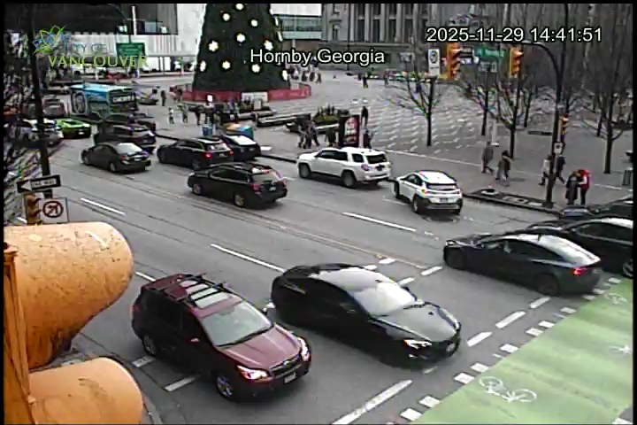 Hornby St & E Georgia St - East