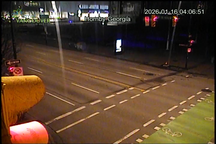 Hornby St & E Georgia St - East