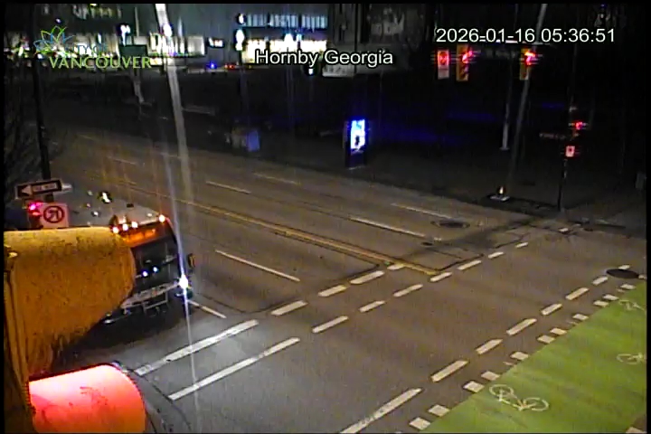 Hornby St & E Georgia St - East