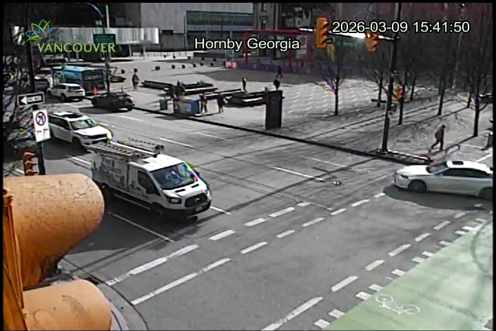 Hornby St & E Georgia St - East