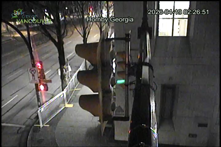 Hornby St & E Georgia St - East