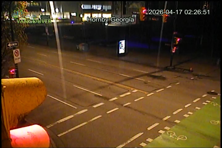 Hornby St & E Georgia St - East