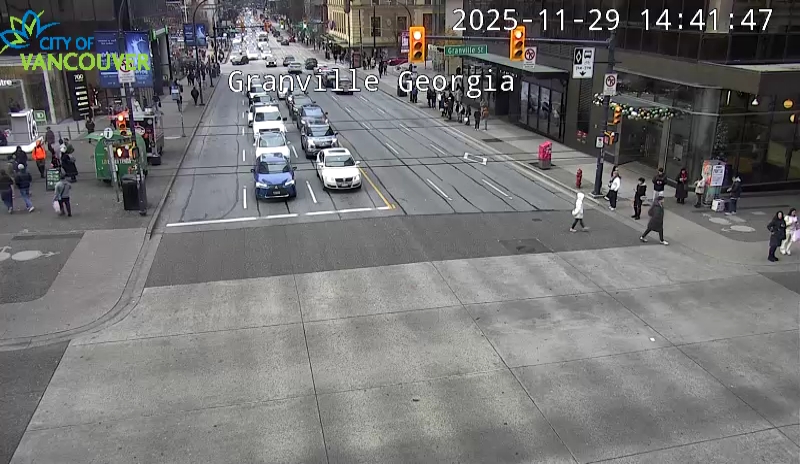 Granville St & E Georgia St - West