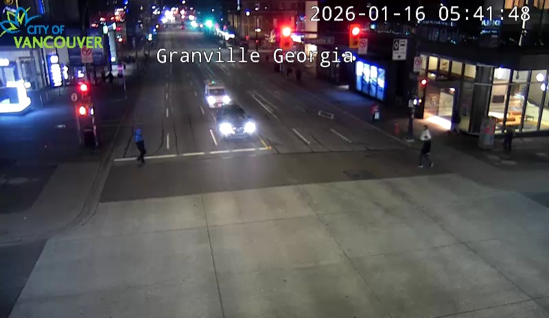 Granville St & E Georgia St - West