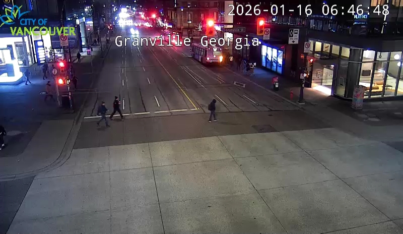 Granville St & E Georgia St - West