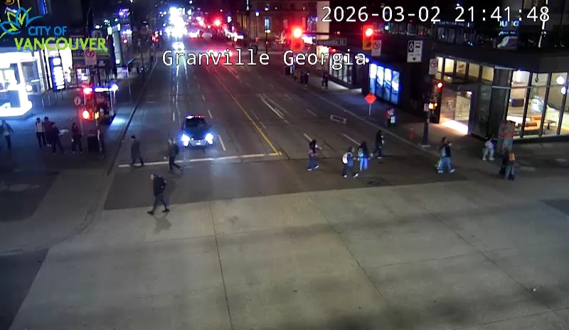 Granville St & E Georgia St - West