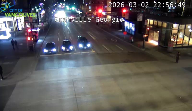 Granville St & E Georgia St - West