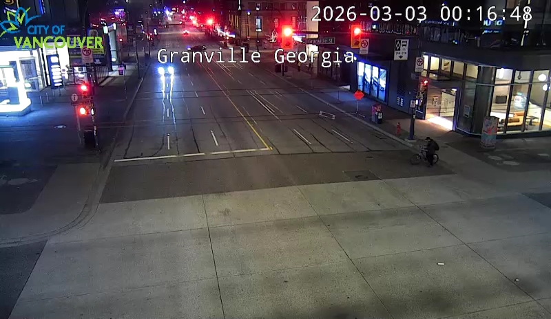 Granville St & E Georgia St - West